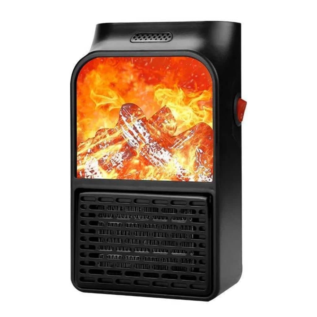 Chauffage Électrique Portable avec Effet Flamme 3D – مدفأة كهربائية محمولة بتأثير اللهب ثلاثي الأبعاد - Électronique - صورة 3