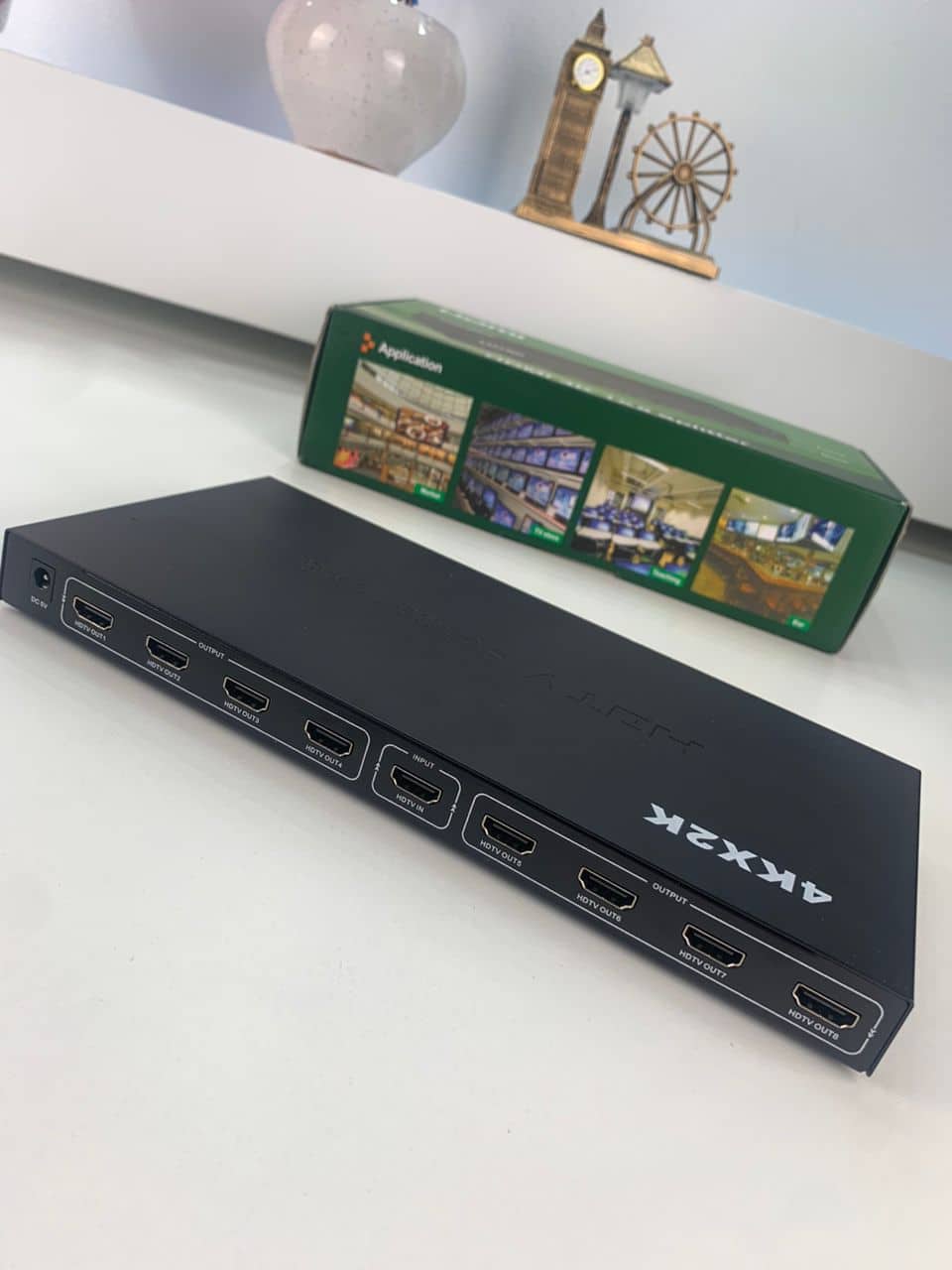 Répartiteur Vidéo HDMI 1x8 avec 8 Ports Compatible 4K – HDMI X8 موزع - Électronique - صورة 9