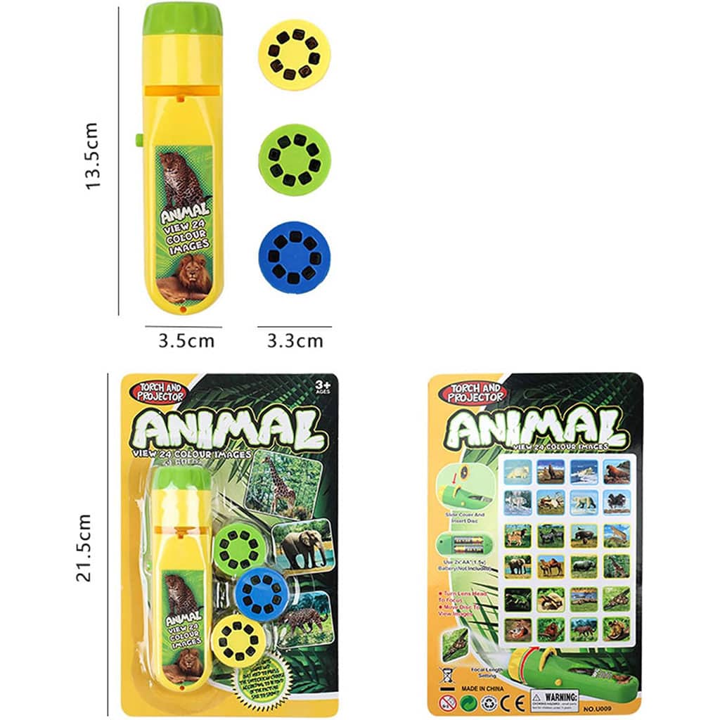 Projecteur Lampe de Poche pour Enfants avec 3 disques 24 Images - جهاز عرض الصور الملونة - Jouet & Gaming - صورة 11