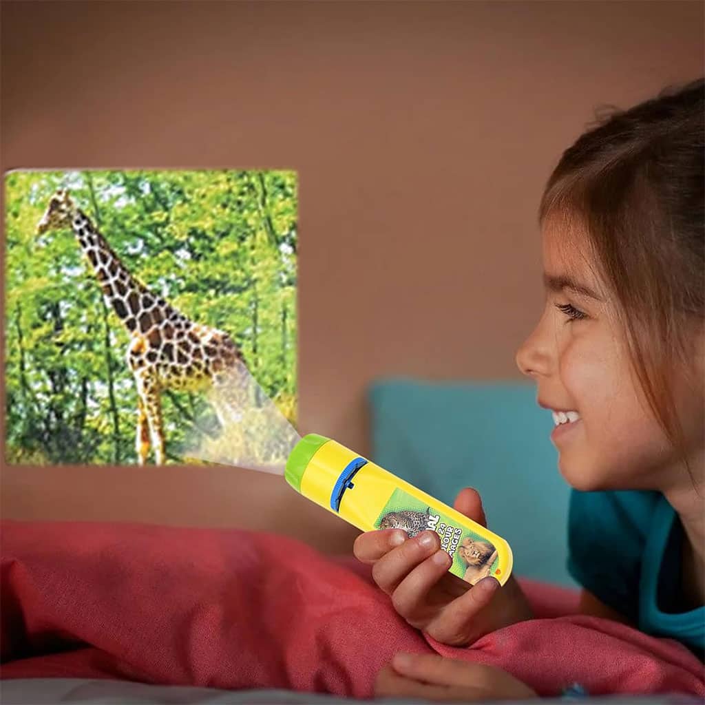 Projecteur Lampe de Poche pour Enfants avec 3 disques 24 Images - جهاز عرض الصور الملونة - Jouet & Gaming - صورة 5
