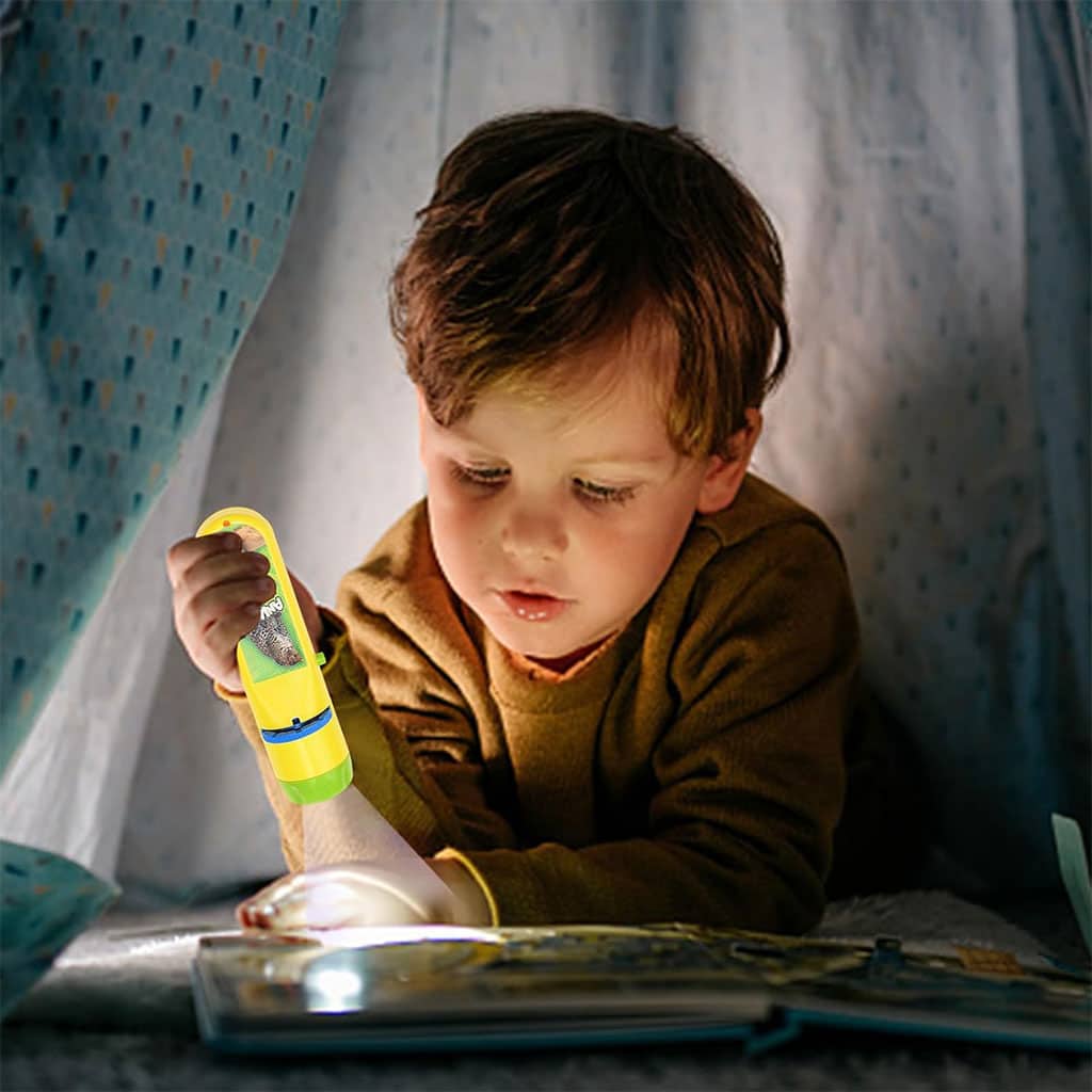 Projecteur Lampe de Poche pour Enfants avec 3 disques 24 Images - جهاز عرض الصور الملونة - Jouet & Gaming - صورة 6
