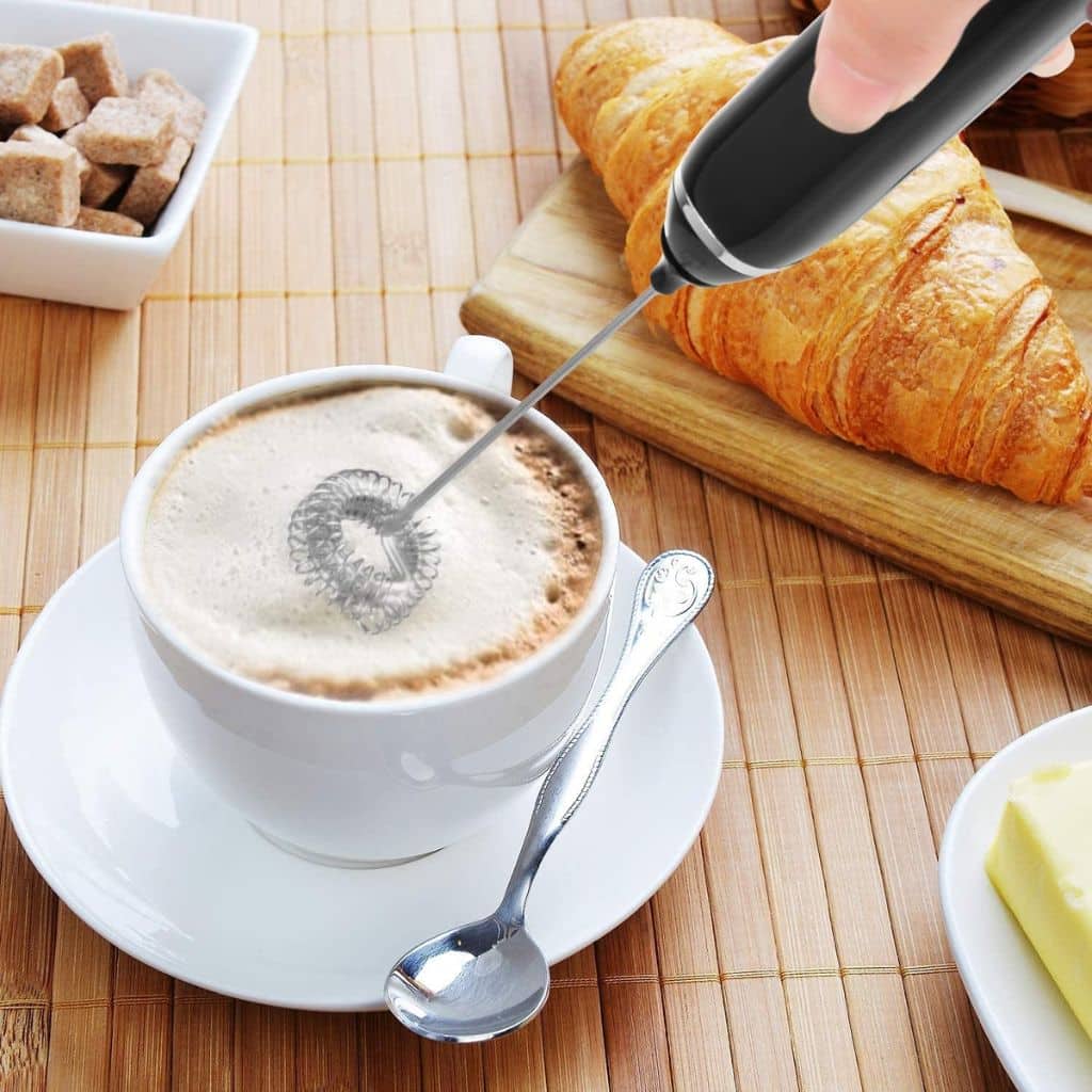 Mousseur à Lait 3 Vitesses Électrique Rechargeable – جهاز صنع رغوة الحليب الكهربائي القابل لإعادة الشحن - Cuisine - صورة 4