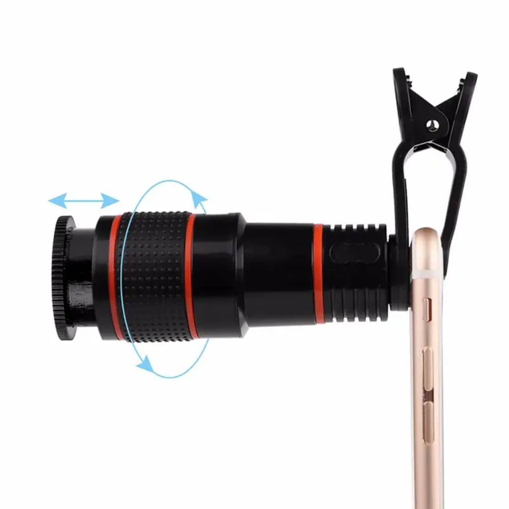 Objectif de Caméra Universel Clip-on pour Smartphone avec Zoom 14x – عدسة كاميرا هاتف الذكي  - Électronique - صورة 3