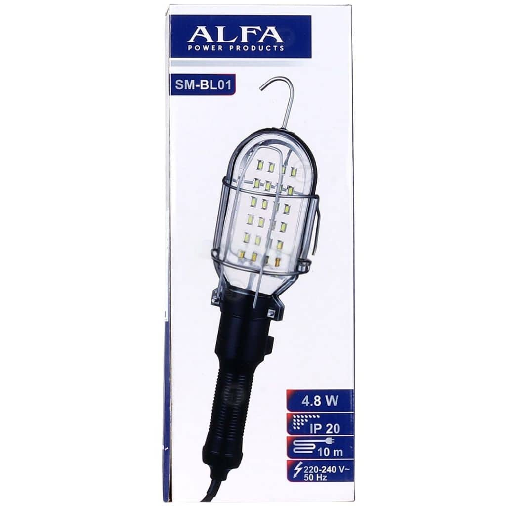 Baladeuse LED 10m ALFA – مصباح محمول كابل بطول 10 أمتار - Outillage et Bricolage - صورة 6