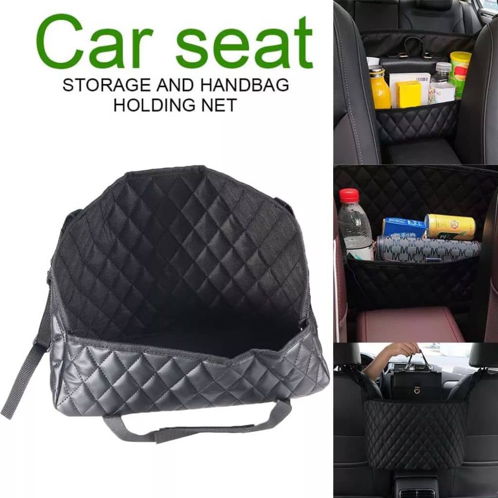 Sac de Rangement Suspendu entre les Sièges de Voiture – حقيبة تخزين معلقة بين مقاعد السيارة - Accessoires Auto/Moto - صورة 4