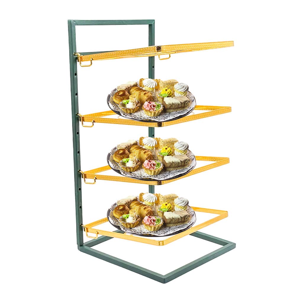 Étagère Porte Gâteaux à 4 Niveaux – رف تقديم أطباق الحلويات بـ 4 مستويات - Maison - صورة 2