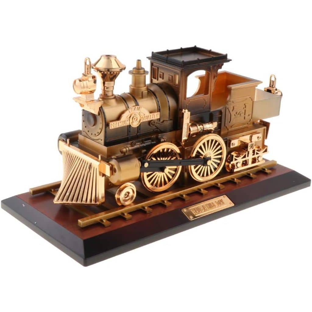 Boîte à Musique Locomotive Mobile en Bronze – علبة موسيقى قاطرة متحركة - Décoration - صورة 2