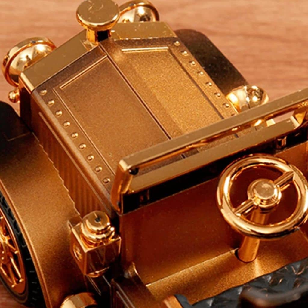 Boîte à Musique Locomotive Mobile en Bronze – علبة موسيقى قاطرة متحركة - Décoration - صورة 5