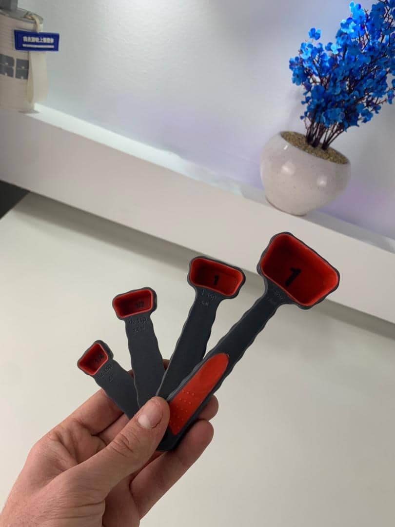 Ouvre-boîte Multifonction 4 en 1 et Cuillères à Mesurer Pliables en Silicone -  فتاحة العلب متعددة الوظائف و ملاعق قياس قابلة للطي - Cuisine - صورة 9