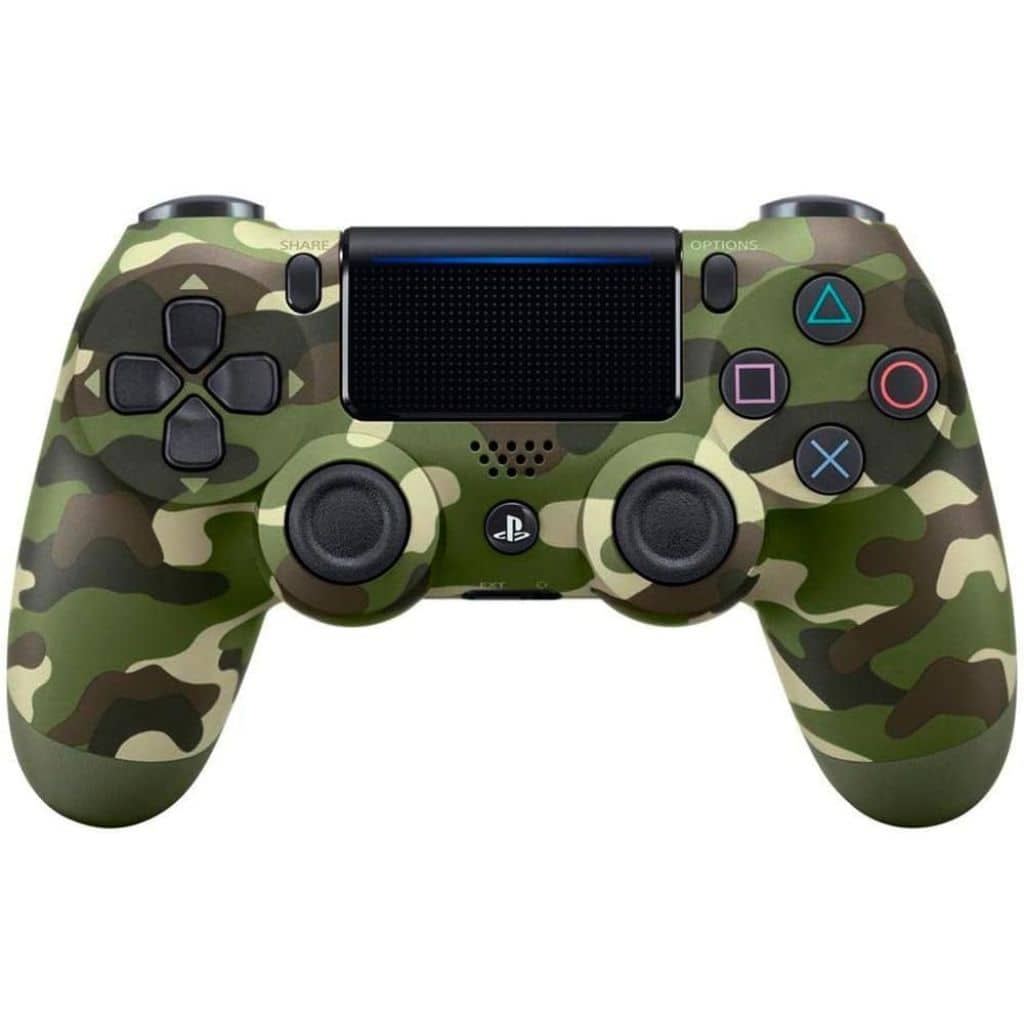 Manette sans fil DualShock 4 pour PlayStation 4  Camouflage Vert – يد تحكم لاسلكية للبلايستيشن - Jouet & Gaming - صورة 2