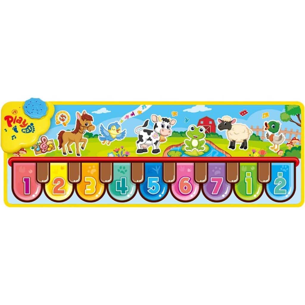 Tapis de Piano Musical pour Enfants 3-6 Ans – حصيرة بيانو موسيقية للأطفال - Jouet & Gaming - صورة 3