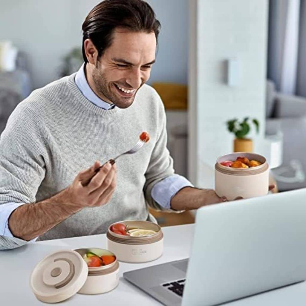 Boîte à Lunch Isotherme Micro-ondable – حافظة طعام حرارية قابلة للاستخدام في الميكروويف - Cuisine - صورة 6