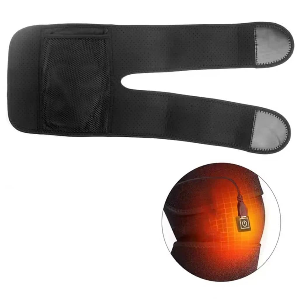 Coussin Chauffant Électronique pour Genou avec Trois Niveaux de Température – وسادة تدفئة إلكترونية للركبة بثلاث مستويات حرارة - Soins et Beauté - صورة 3