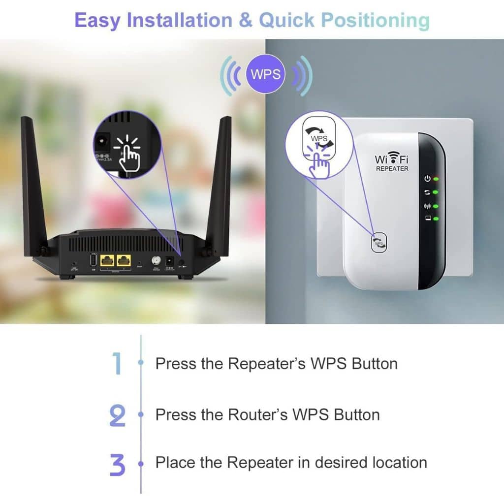 Amplificateur de Signal WiFi 300 Mbps – مقوي إشارة الواي فاي - Électronique - صورة 4