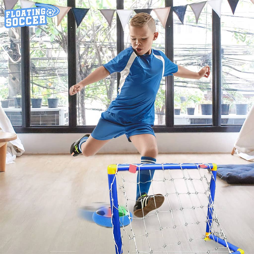 Jeu de Football Intérieur Hover avec But – لعبة كرة القدم مع المرمى - Jouet & Gaming - صورة 2