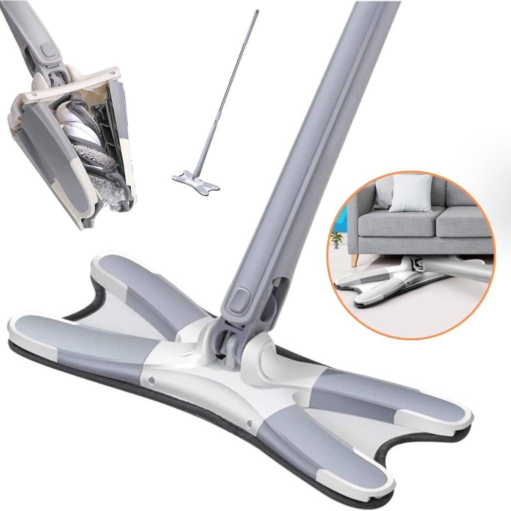 Serpillière Papillon Rotative en Microfibre Type X – ممسحة دوارة من الألياف الدقيقة - Maison - صورة 8