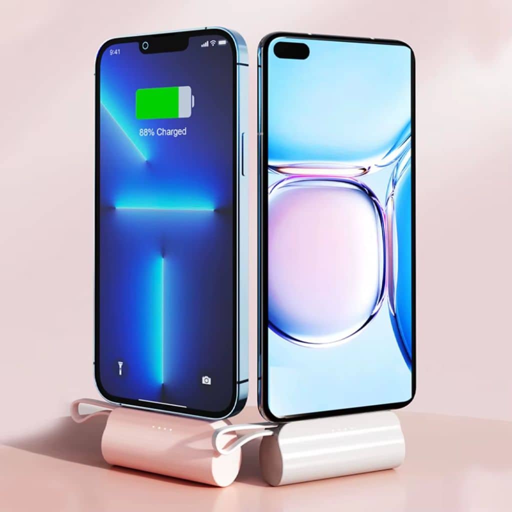PowerBank 5000mAh et Support Telephone 2en1 – باور بانك - Électronique - صورة 4
