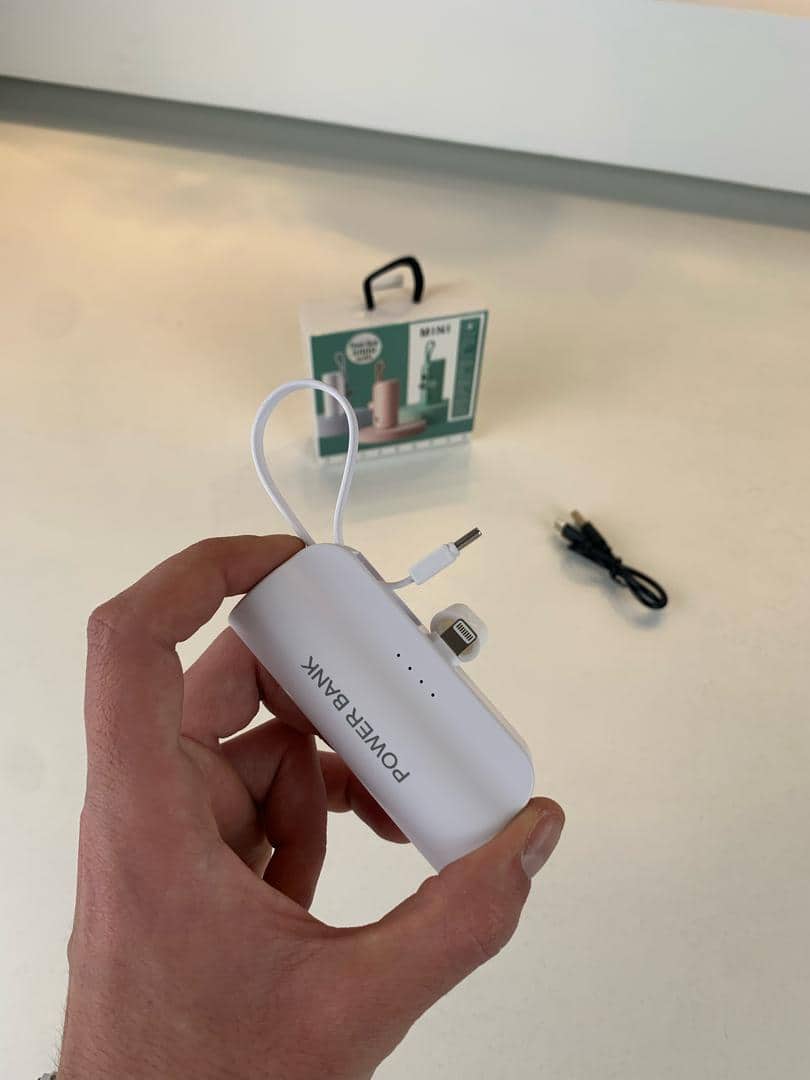 PowerBank 5000mAh et Support Telephone 2en1 – باور بانك - Électronique - صورة 11