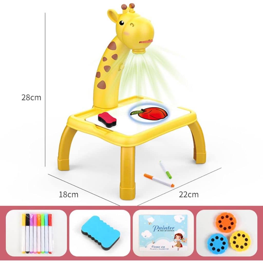 Projecteur de Dessin Éducatif pour Enfants Giraffe – بروجيكتور رسم تعليمي للأطفال - Jouet & Gaming - صورة 3