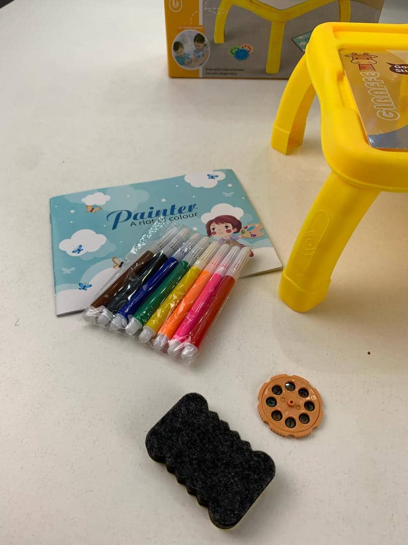 Projecteur de Dessin Éducatif pour Enfants Giraffe – بروجيكتور رسم تعليمي للأطفال - Jouet & Gaming - صورة 10