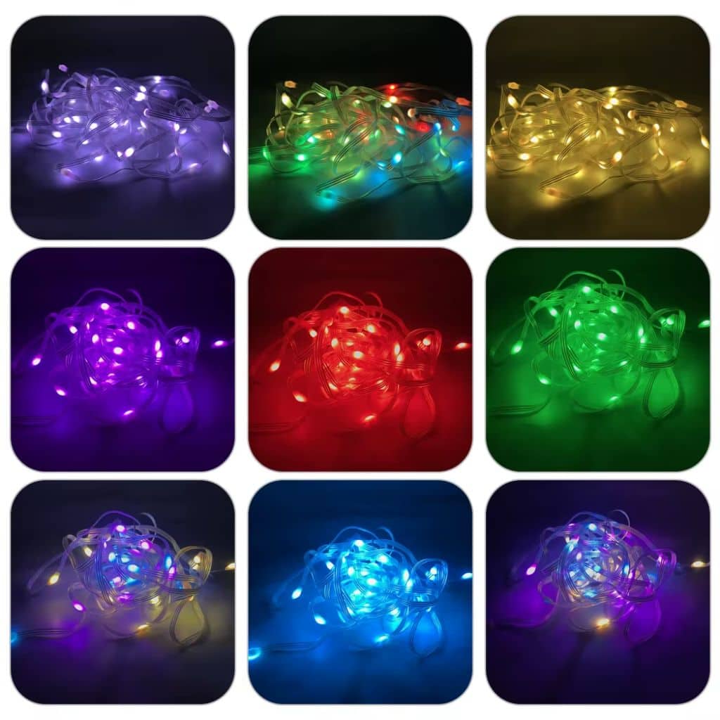 Guirlande LED RGB Intelligente USB avec App 5m - شريط إضاءة بطول 5 أمتار - Électronique - صورة 2