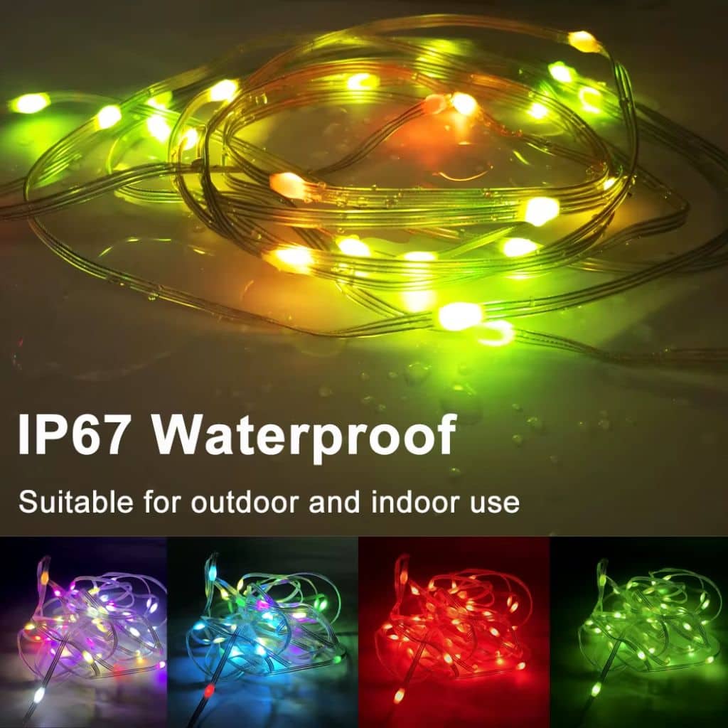 Guirlande LED RGB Intelligente USB avec App 5m - شريط إضاءة بطول 5 أمتار - Électronique - صورة 4