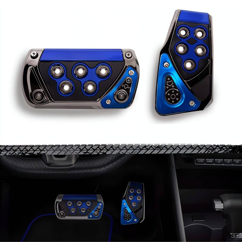 Kit de Couvre-Pédales Antidérapants pour Voiture – مجموعة أغطية دواسات السيارة غير القابلة للانزلاق - Accessoires Auto/Moto - صورة 4