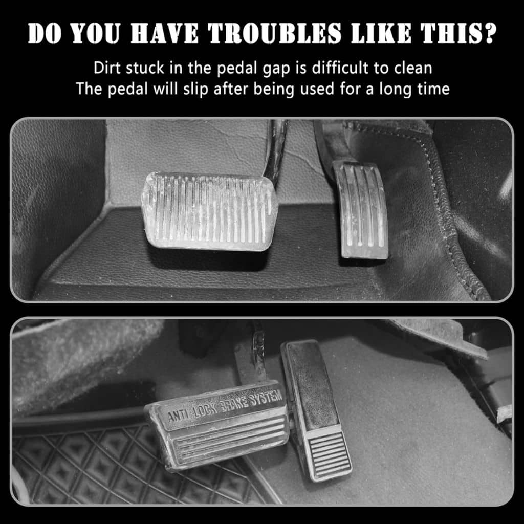 Kit de Couvre-Pédales Antidérapants pour Voiture – مجموعة أغطية دواسات السيارة غير القابلة للانزلاق - Accessoires Auto/Moto - صورة 7