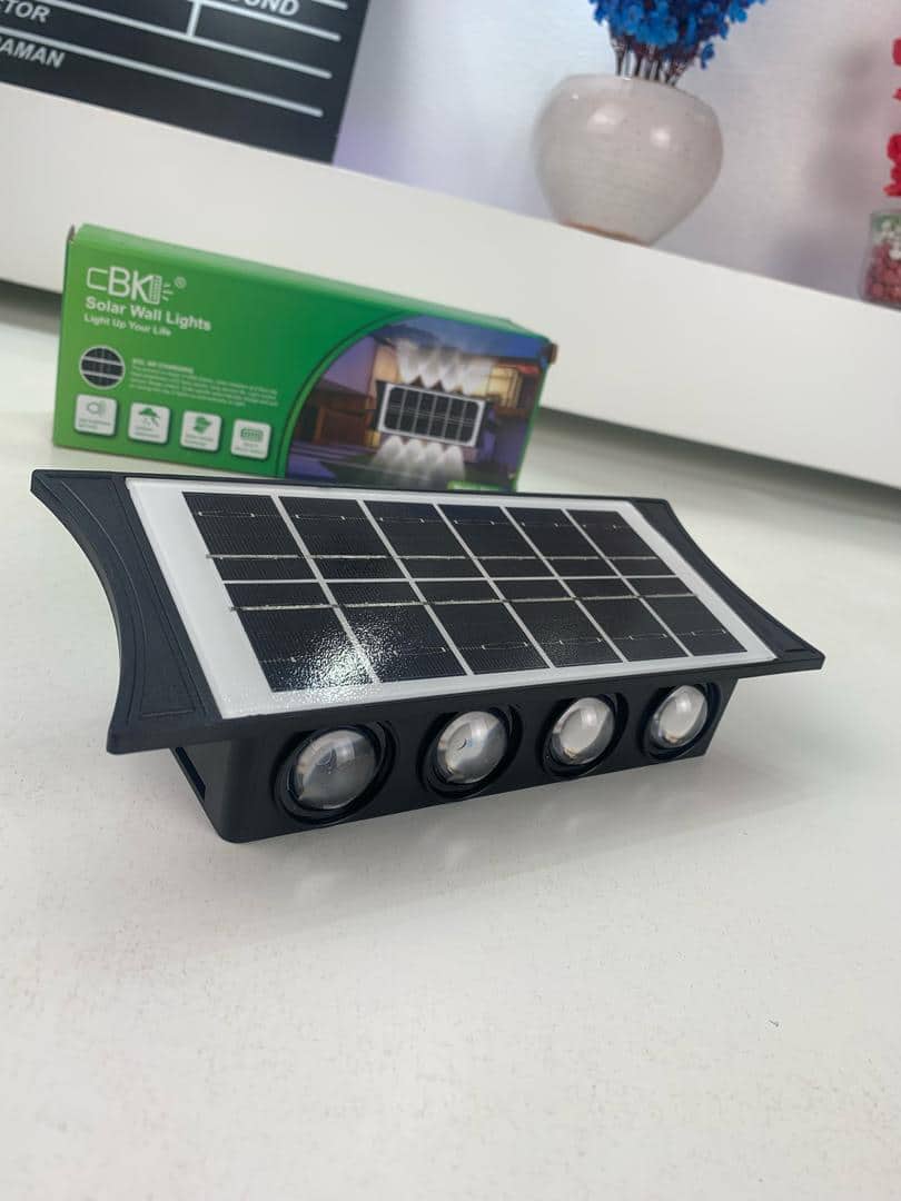 Projecteur Solaire Étanche IP65 pour Jardin et Terrasse - ضوء جداري خارجي يعمل بالطاقة الشمسية مقاوم للماء - Électronique - صورة 8