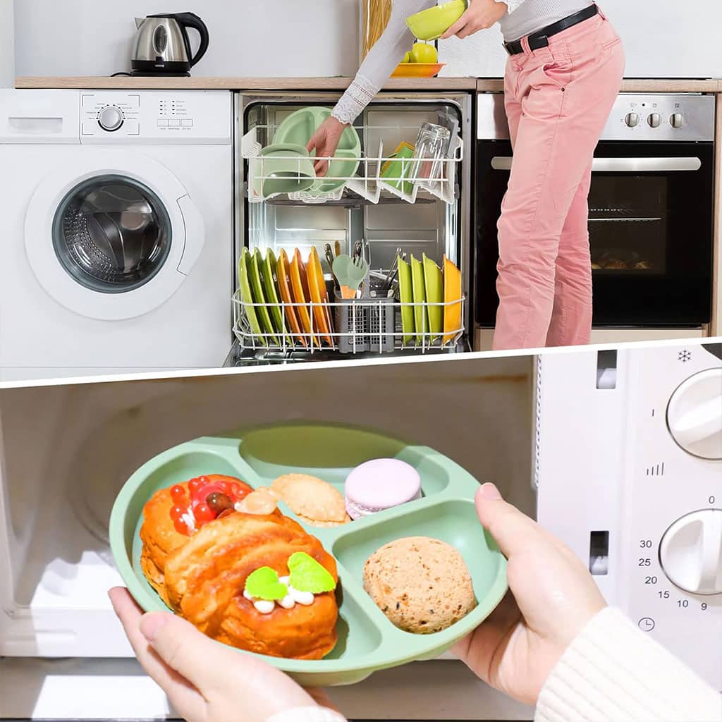 Lot de 6 accessoires d’alimentation en silicone pour bébé – طقم تغذية للأطفال - Maternité - صورة 5