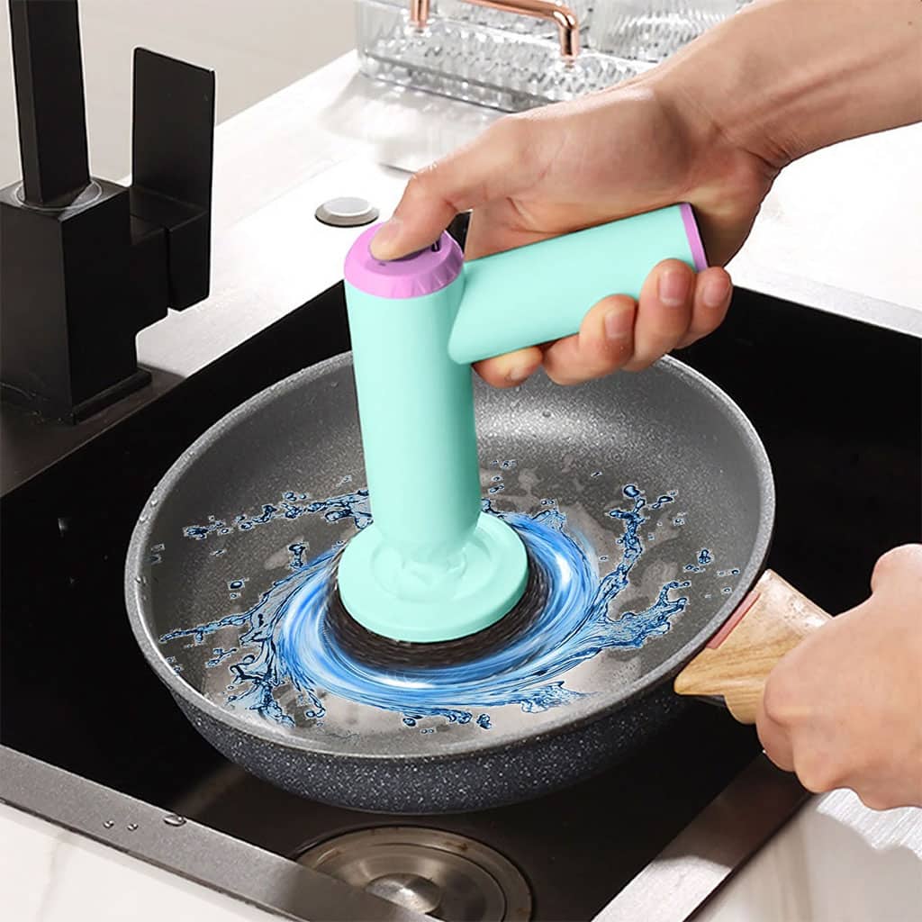 Brosse de Nettoyage Électrique Sans Fil 7en1 – فرشات تنظيف متعددة الرؤوس - Cuisine - صورة 2