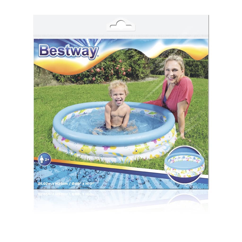 Piscine Ronde Gonflable Pour Enfants 1.02 x 0.25 m Bestway 51008 - Jouet & Gaming - صورة 5