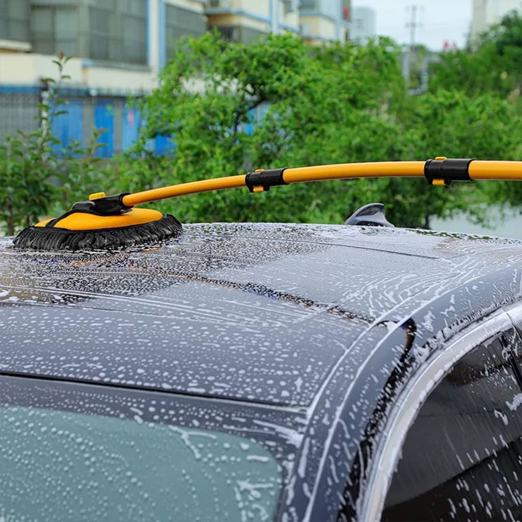 Brosse de lavage de voiture en Microfibre avec poignées extensibles – ممسحة سيارات - Accessoires Auto/Moto - صورة 5