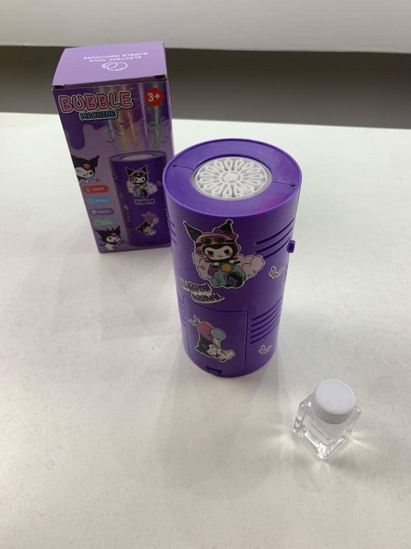 Machine à Bulles Kuromi – Générateur de Bulles Magique - Jouet & Gaming - صورة 5