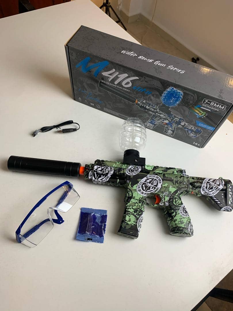 M416 Pistolet à Billes en Gel avec Accessoires – مسدس الطلقات الكريستالية - Jouet & Gaming - صورة 8