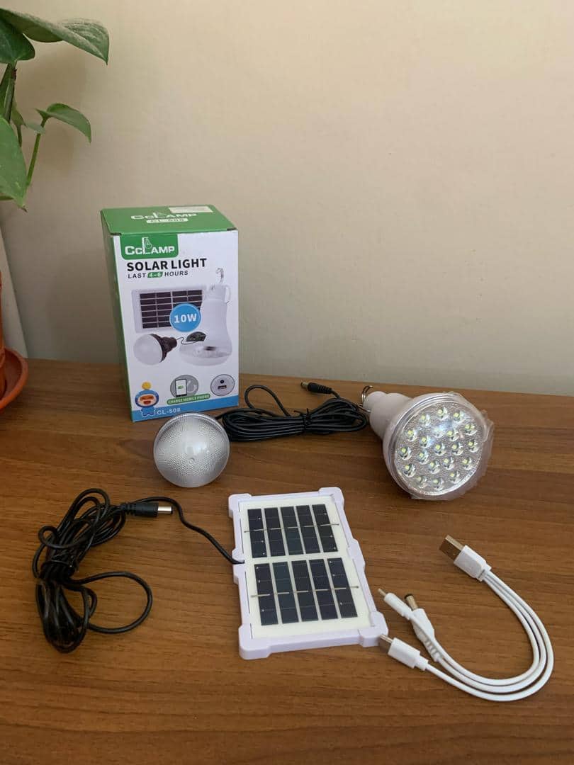 Lampe de Camping LED avec Panneau Solaire 10 W – مصباح تخييم يعمل بالطاقة الشمسية - Camping et Randonnée - صورة 6