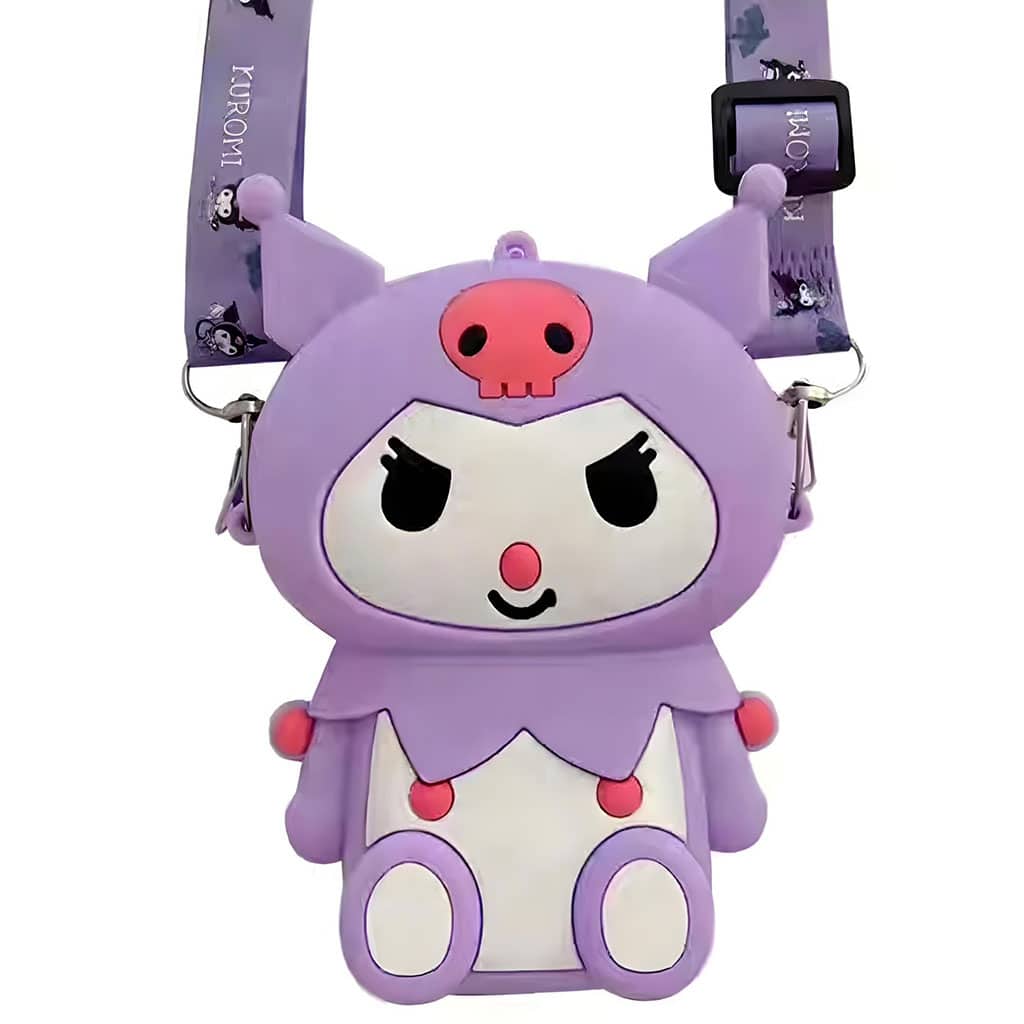 Mini Sac à Bandoulière Kuromi – Accessoire Kawaii pour Enfants et Fans de Manga - Divers - صورة 4