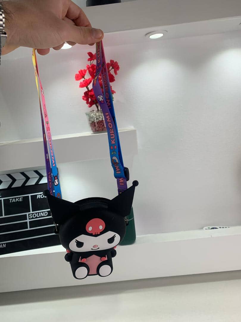 Mini Sac à Bandoulière Kuromi – Accessoire Kawaii pour Enfants et Fans de Manga - Divers - صورة 7