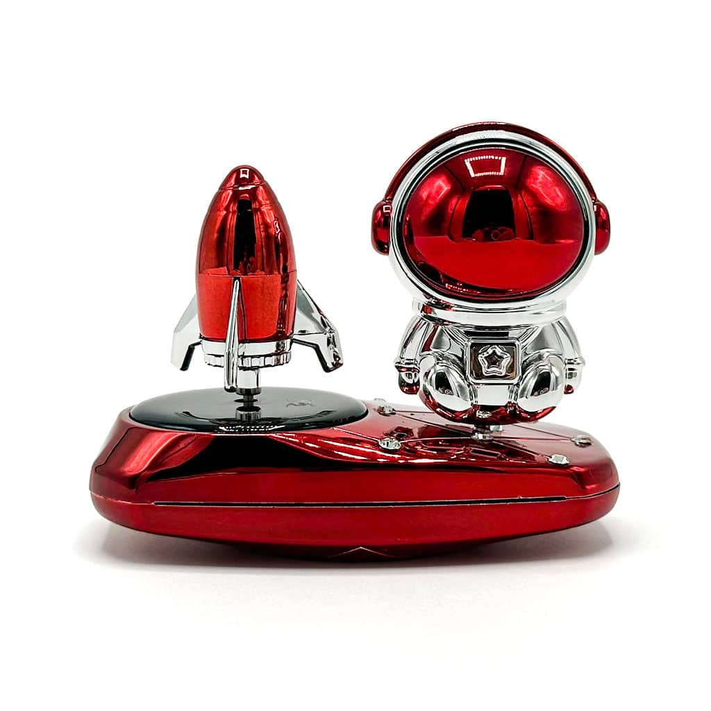 Parfum Voiture Solaire Décor Astronaute – موزع العطر في السيارة - Accessoires Auto/Moto - صورة 4