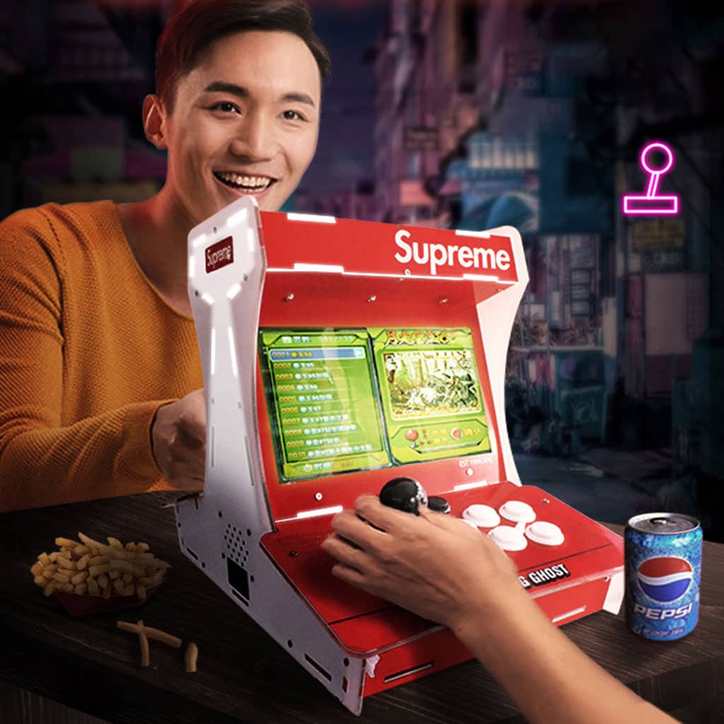 Supreme Console de jeux d’arcade 3D 2 Joueurs – جهاز ألعاب أطاري - Jouet & Gaming - صورة 2