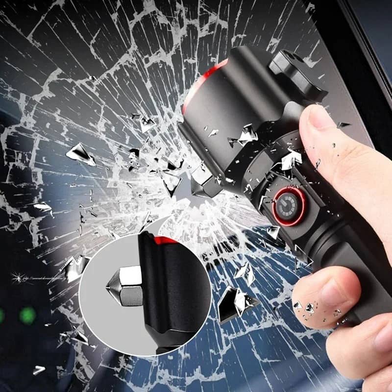 Lampe Torche Multifonctionnel LED Puissante Rechargeable par USB Avec PowerBank – طورش عالي السطوع - Camping et Randonnée - صورة 7