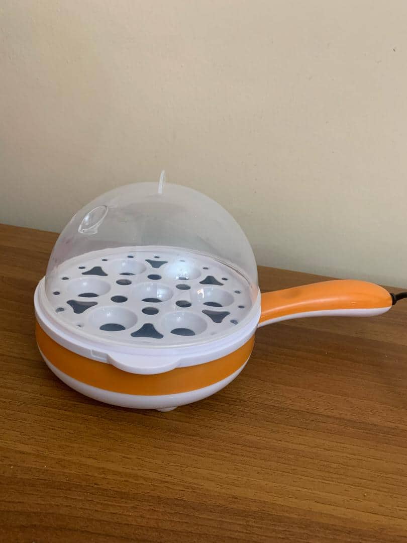 Pot Oeuf et Cuiseur à Vapeur Multifonctionnel 2en1 – مقلاة وجهاز طهي بالبخار - Cuisine - صورة 8