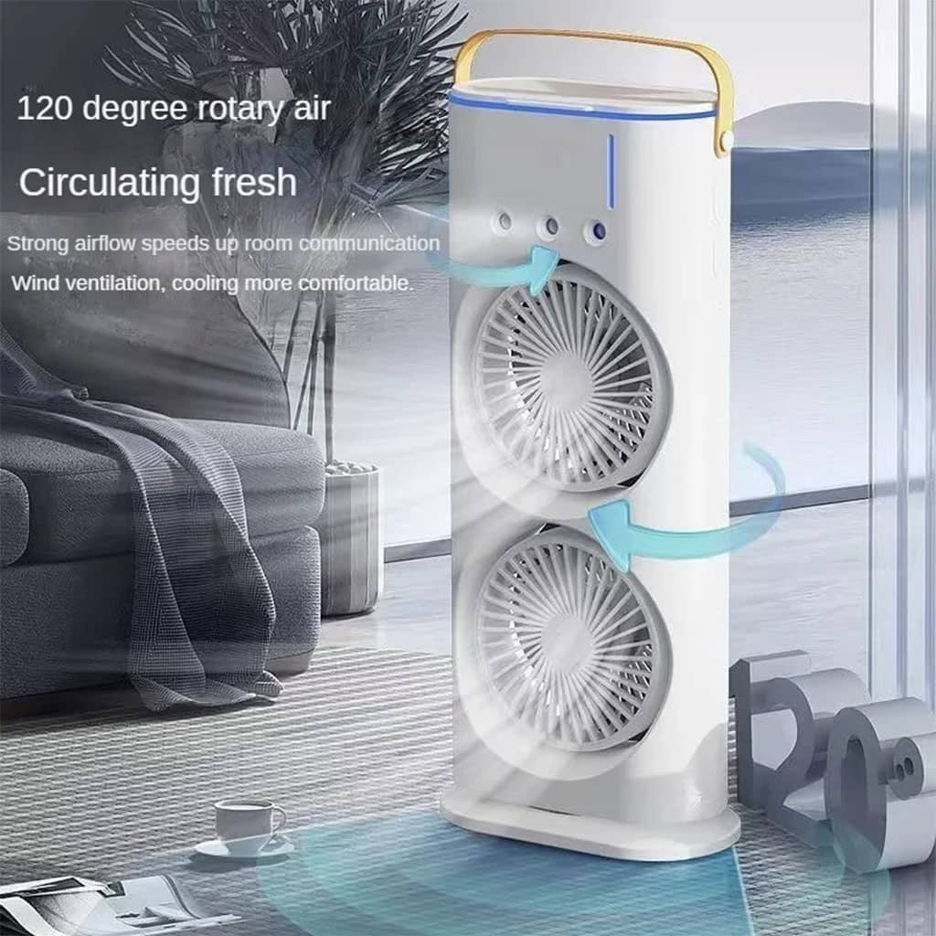Refroidisseur Portable à Double Ventilateur  – جهاز تبريد محمول - Électronique - صورة 5