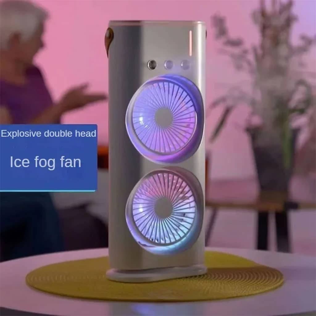 Refroidisseur Portable à Double Ventilateur  – جهاز تبريد محمول - Électronique - صورة 6