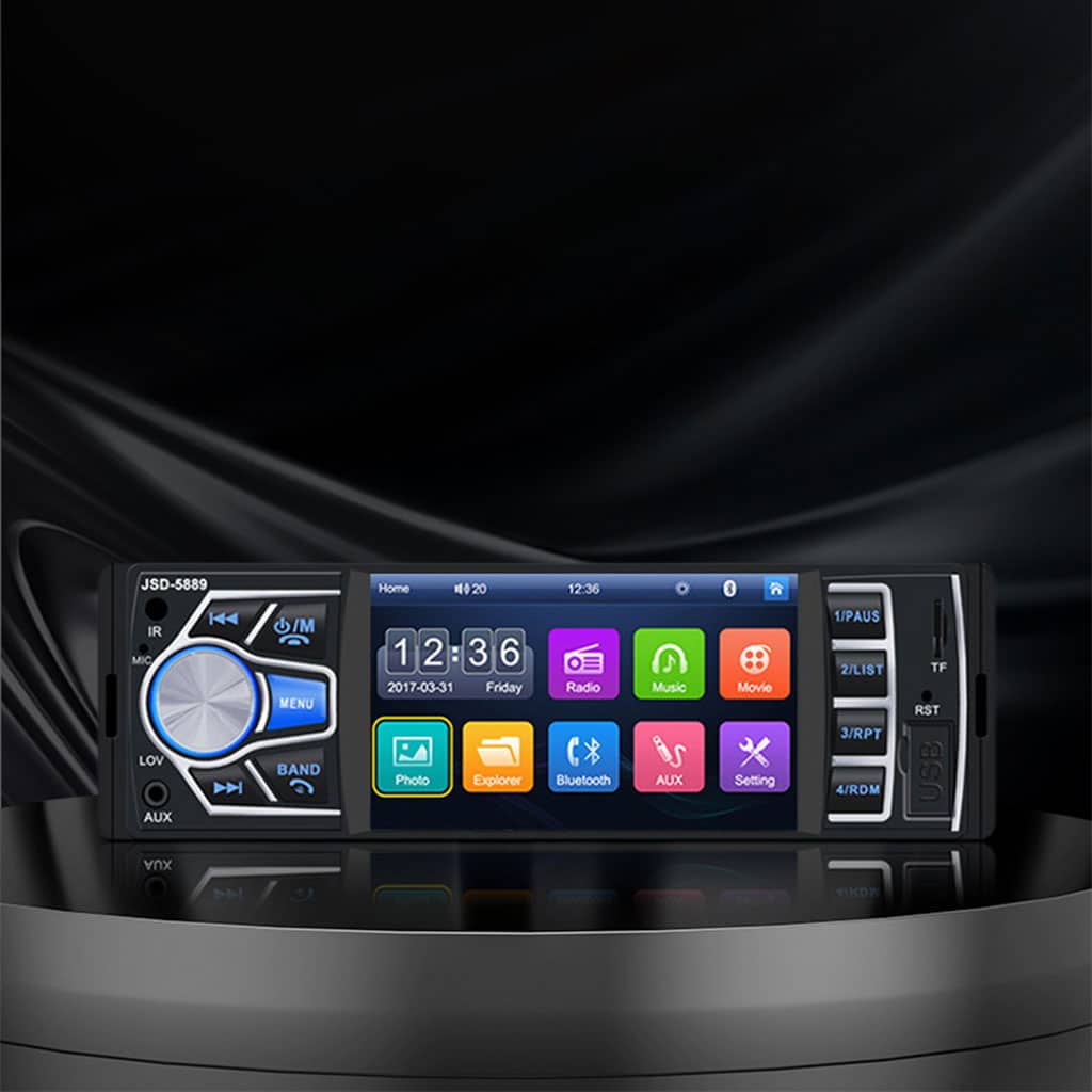 Autoradio MP5 4.1 Pouces FM Radio Ecran HD JSD-5889 – مشغل راديو السيارات - Accessoires Auto/Moto - صورة 6