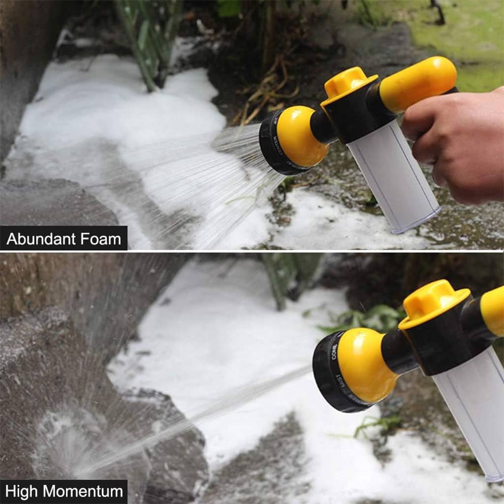 Pistolet Pulvérisateur de Mousse à Haute Pression avec 8 Fonctions – رشاش الرغوة - Outillage et Bricolage - صورة 4