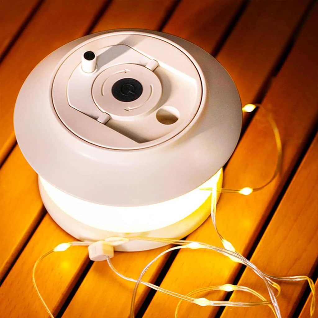 Guirlande lumineuse à rangement rapide pour camping 20m – مصباح تخييم 20 متر - Camping et Randonnée - صورة 2