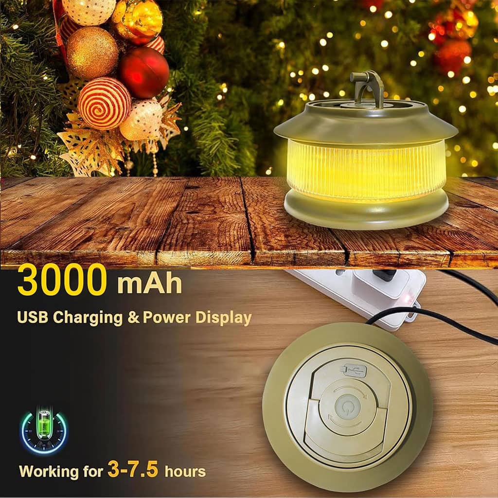 Guirlande lumineuse à rangement rapide pour camping 20m – مصباح تخييم 20 متر - Camping et Randonnée - صورة 6