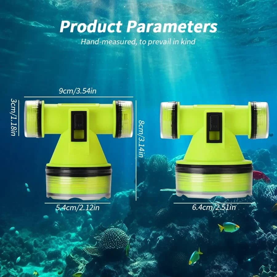 Lampe Frontale de Plongée Étanche et Rechargeable – مصباح غطس - Électronique - صورة 6