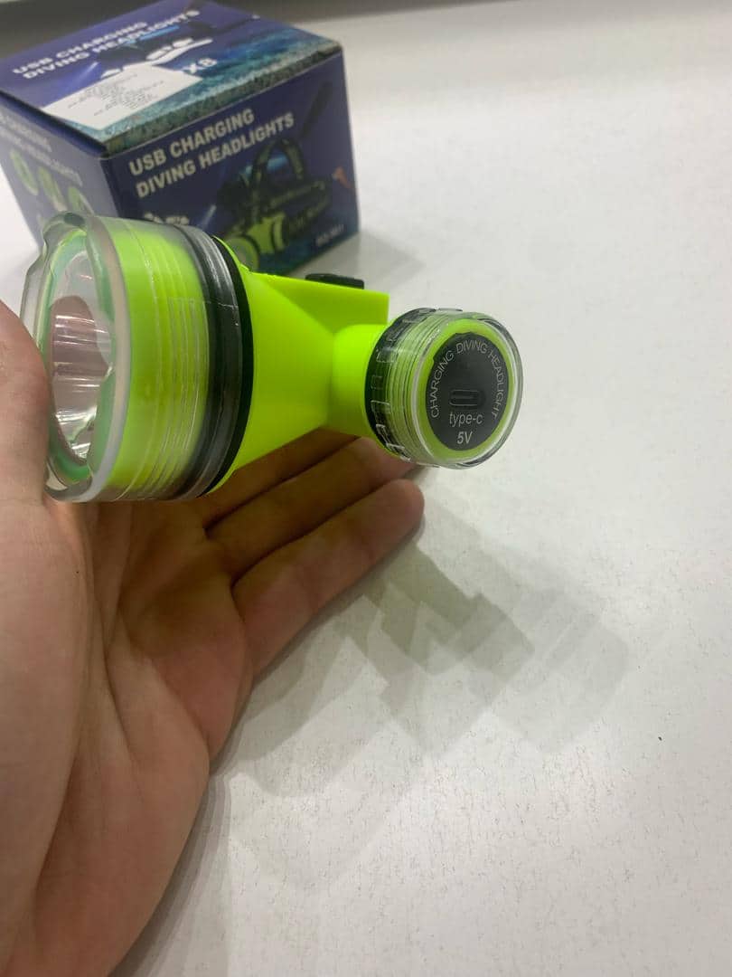 Lampe Frontale de Plongée Étanche et Rechargeable – مصباح غطس - Électronique - صورة 10